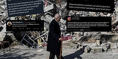 Deprem bölgesi Erdoğan dedi! Depremzedelere hakaretler yağdırdılar